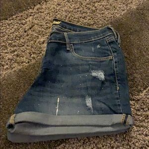 Jean cutoff shirts old navy boyfriend style